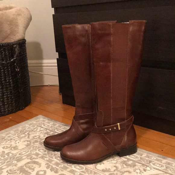 Steve Madden Shoes - NEVER WORN TALL BROWN BOOTS